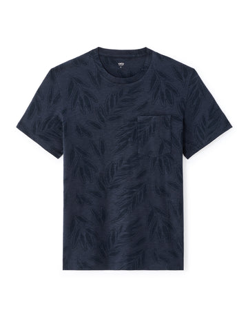 Lenatur Navy Short Sleeves Tshirt