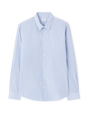 Laviv Blue Long Sleeves Shirt Celio