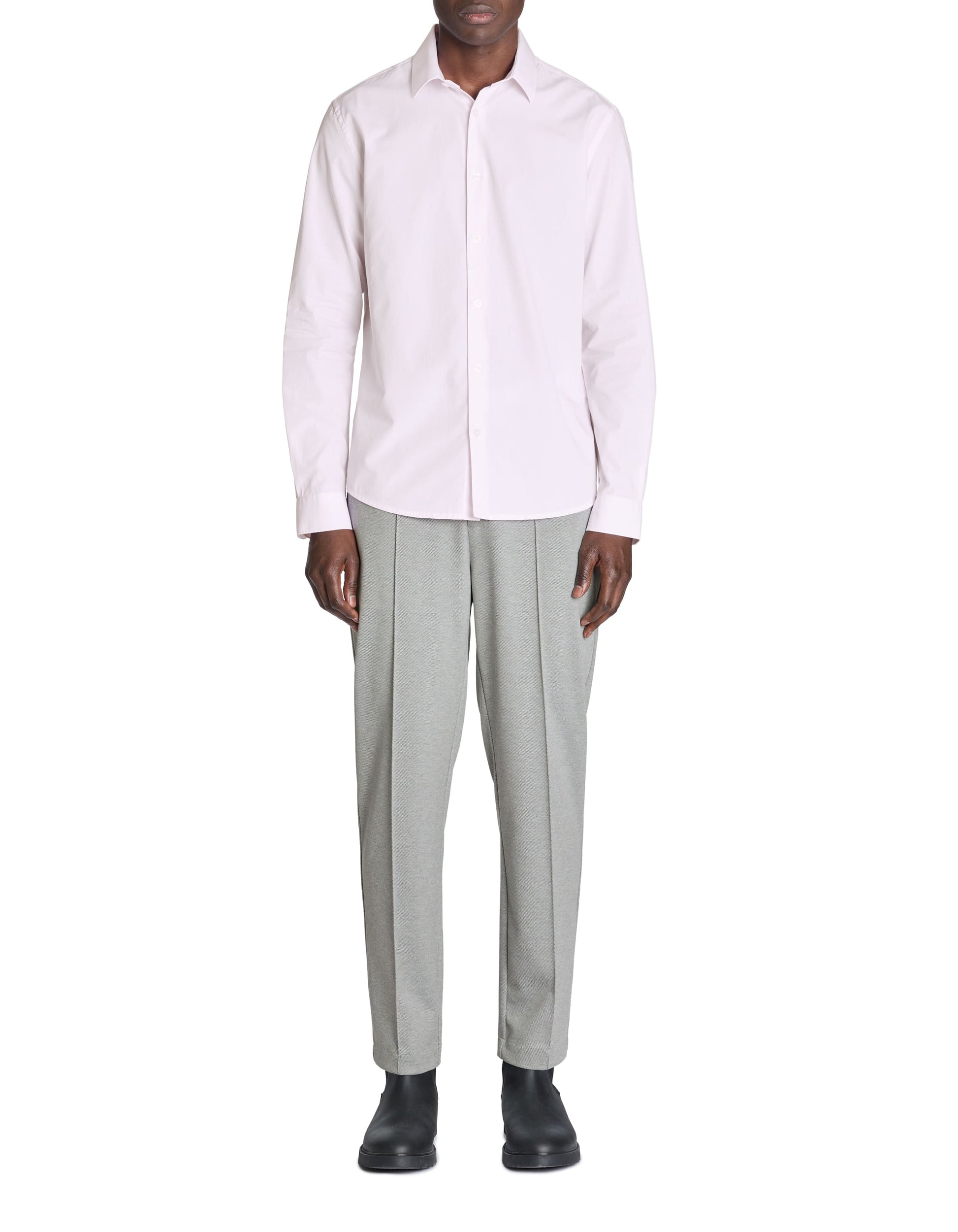 Laviv Light Pink Long Sleeves Shirt Celio