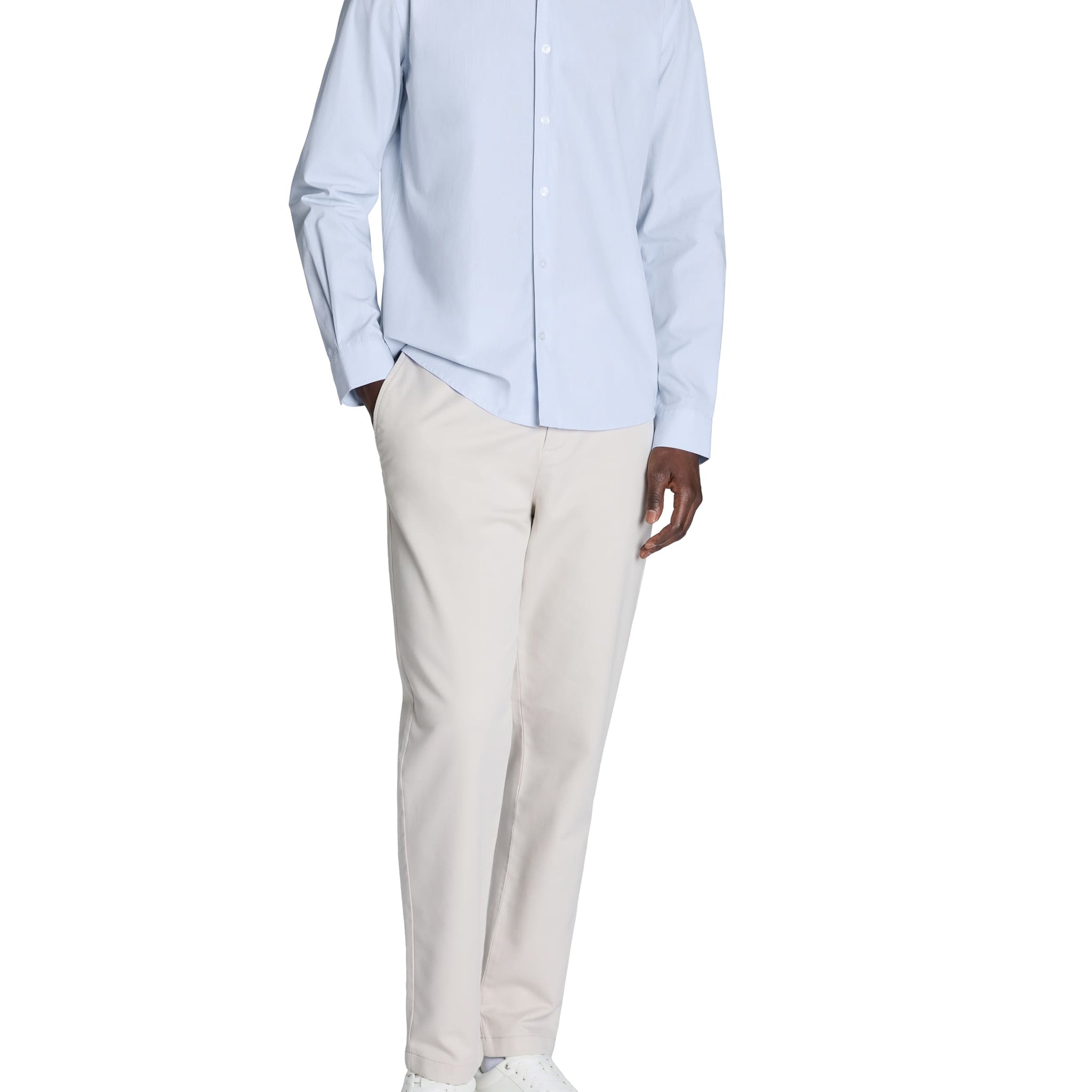 Laviv Ray Blue Long Sleeves Shirt Celio