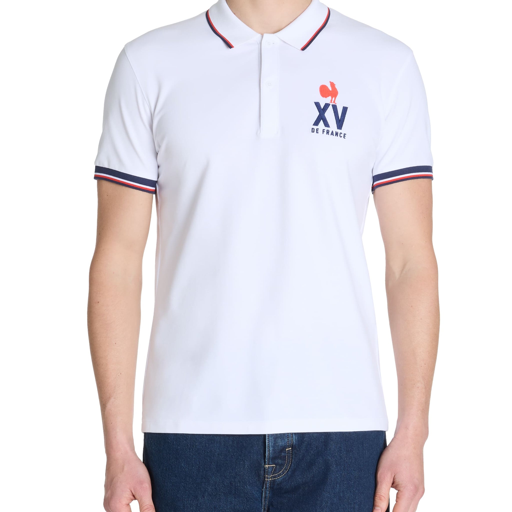 Lleffrpo1 Optical White Polo Celio