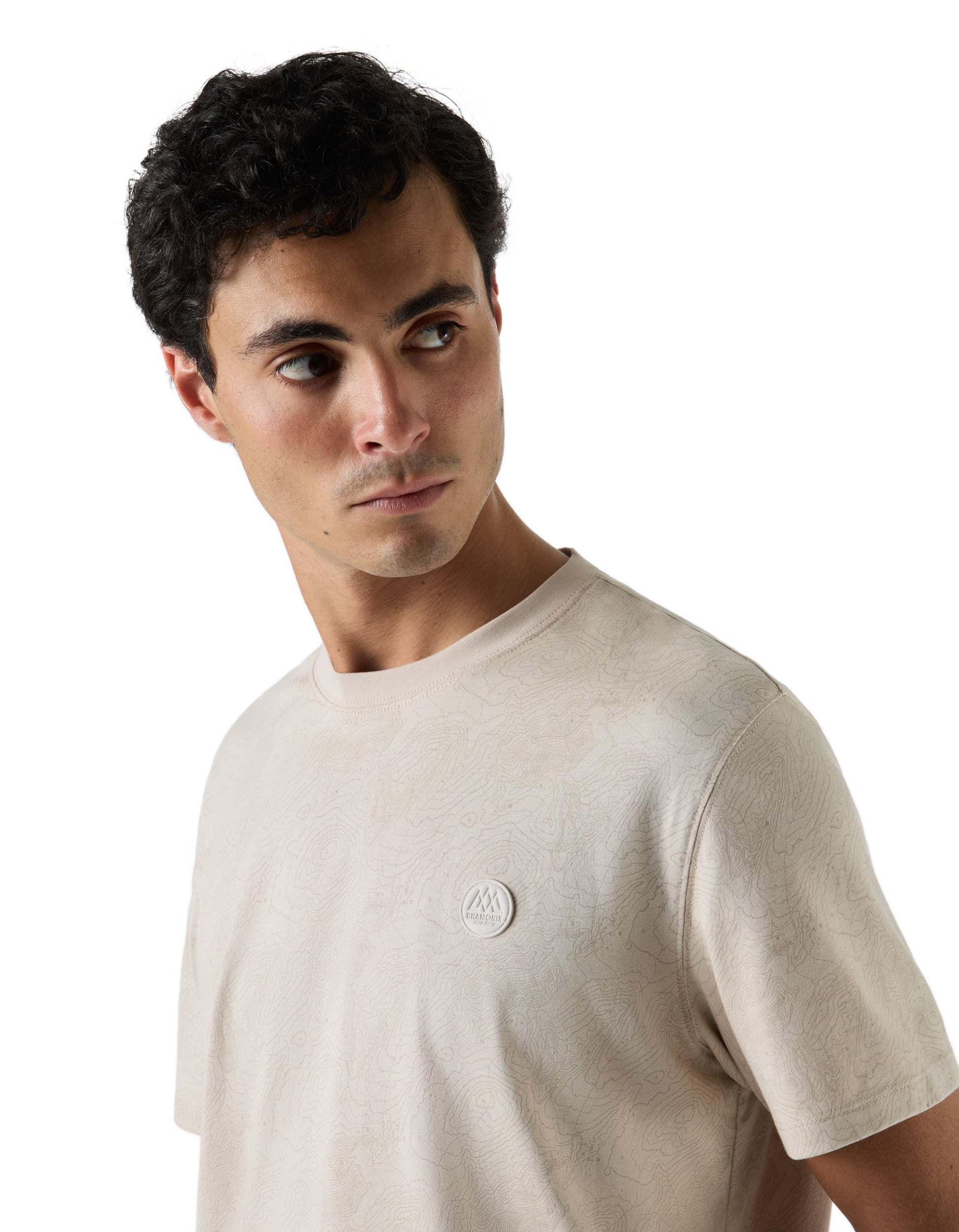 Llecham2 Light Beige Tee Shirt Celio
