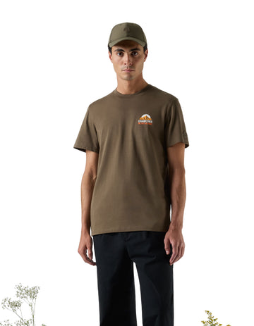 Llecham3 Kaki Grey Tee Shirt Celio