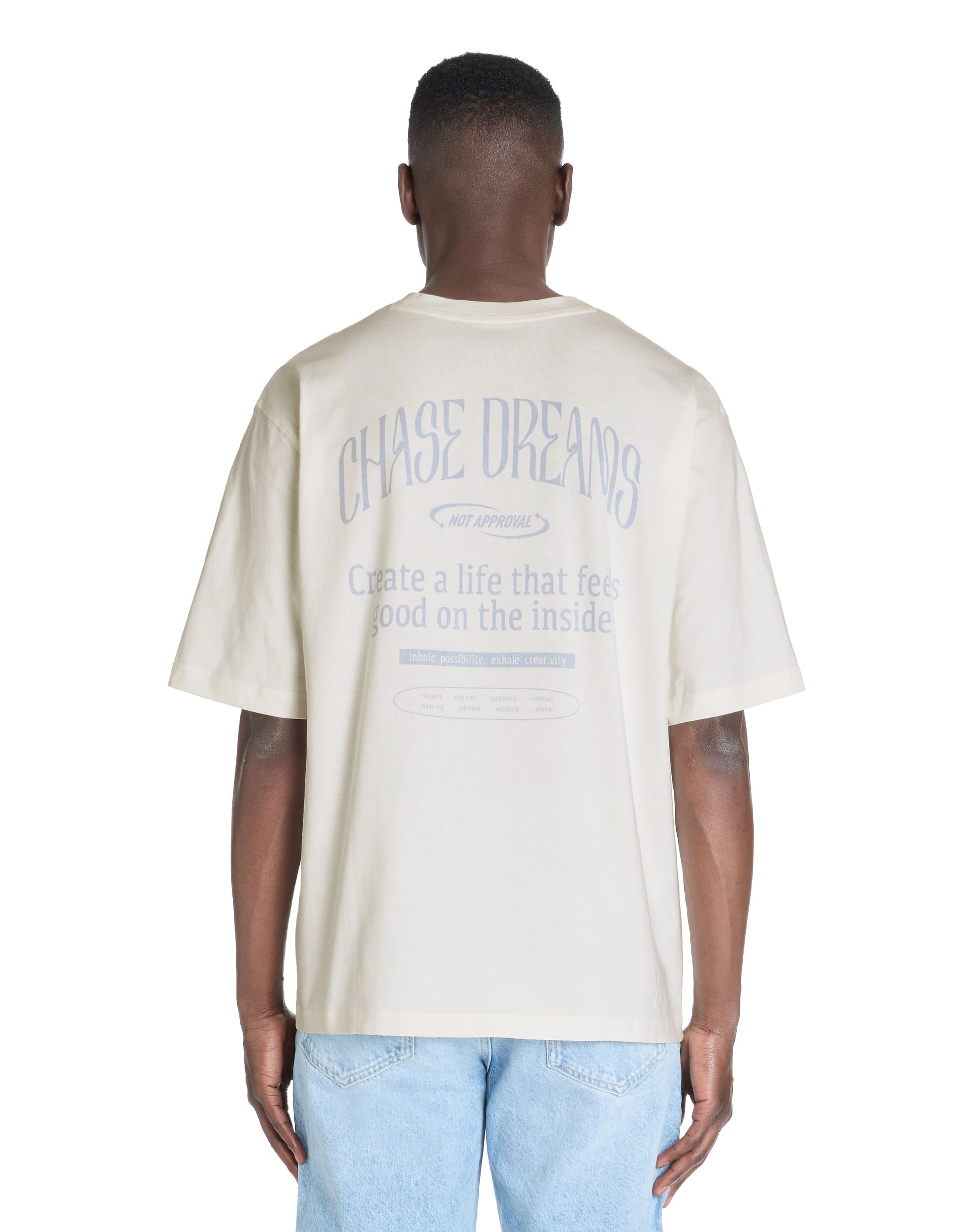 Letrust Off White Short Sleeves Tshirt Celio