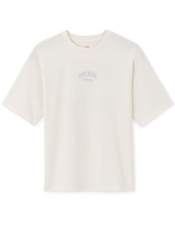 Letrust Off White Short Sleeves Tshirt