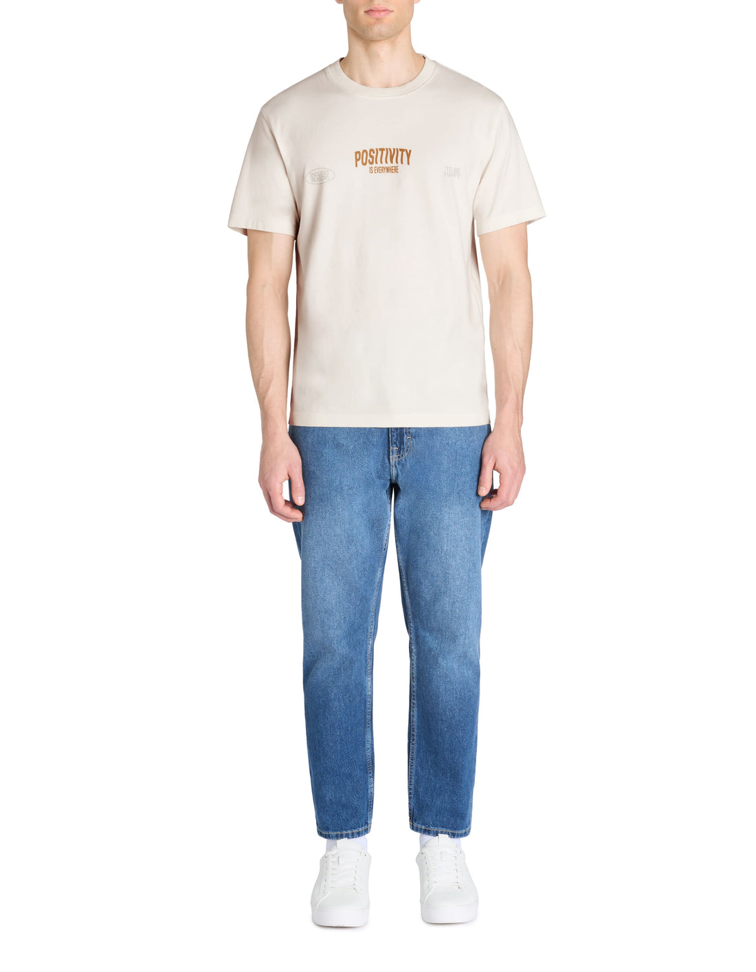 Legood Off White Short Sleeves Tshirt Celio