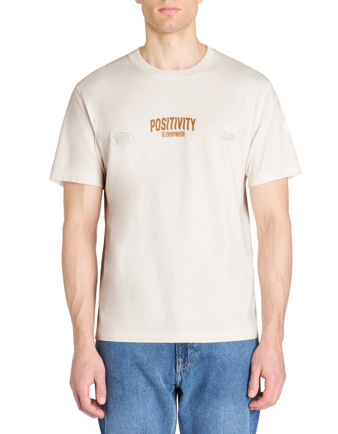 Legood Off White Short Sleeves Tshirt Celio
