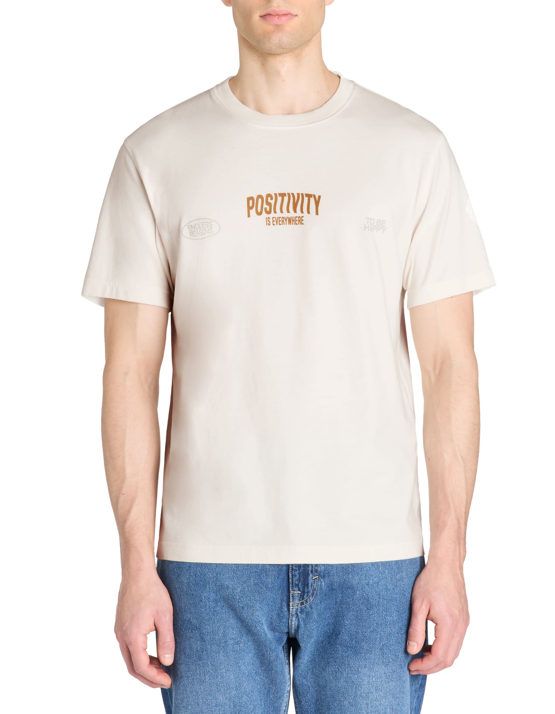 Legood Off White Short Sleeves Tshirt Celio