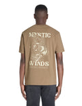 Lemystic Ray Taupe Short Sleeves Tshirt Celio