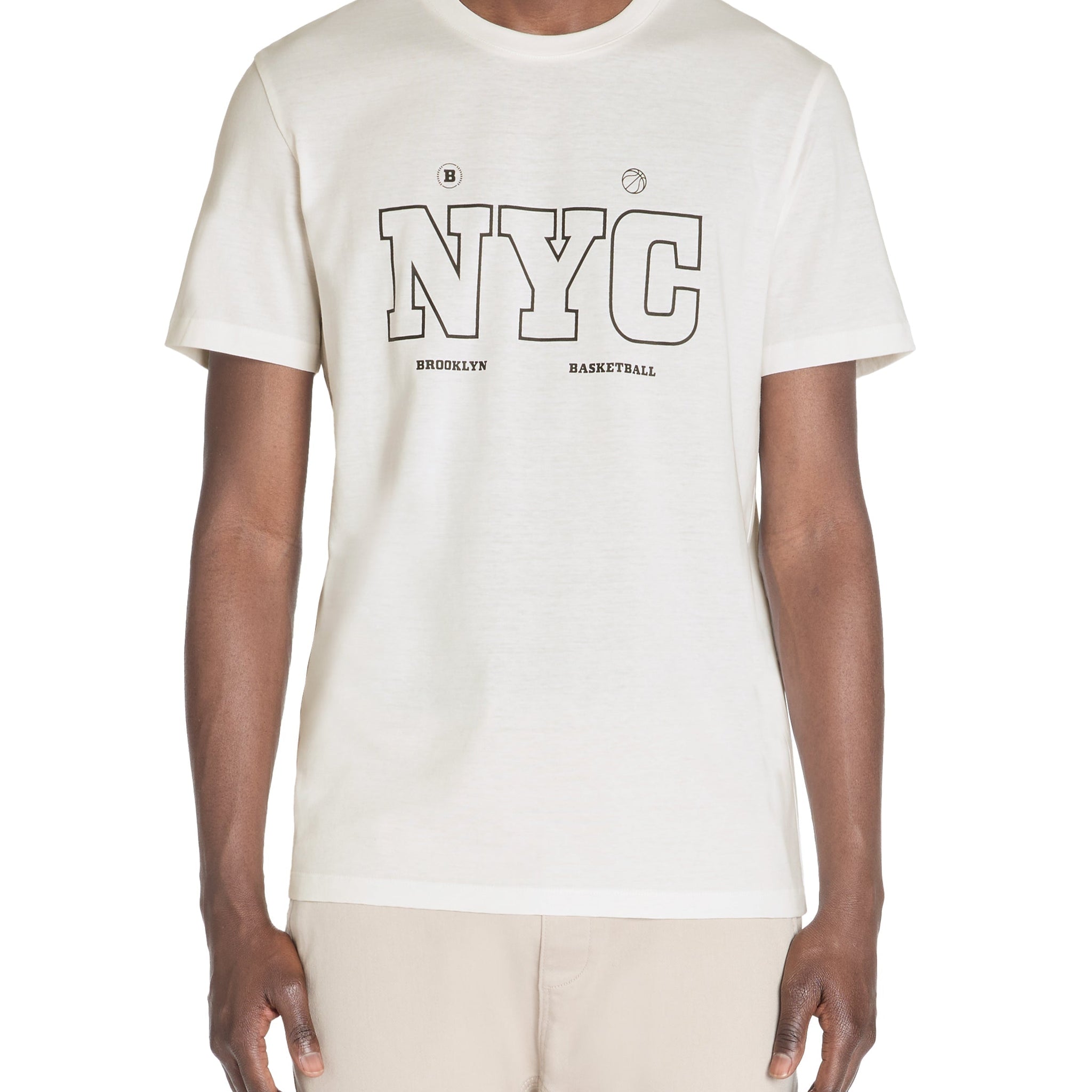Lepalmo White Short Sleeves Tshirt Celio
