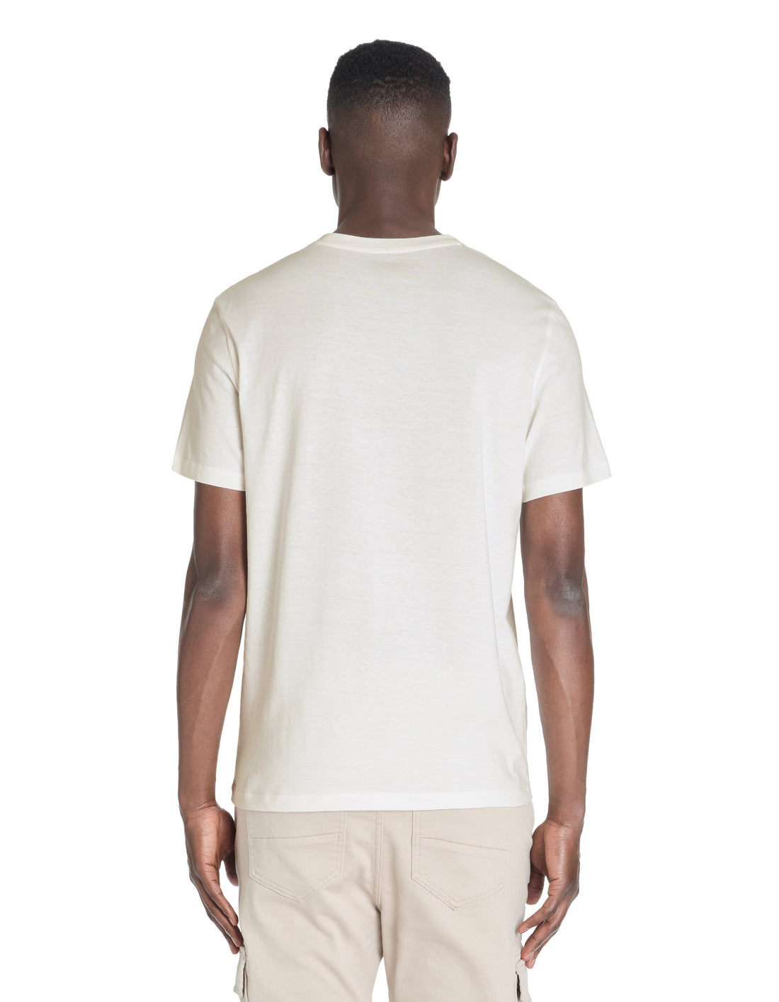 Lepalmo White Short Sleeves Tshirt Celio