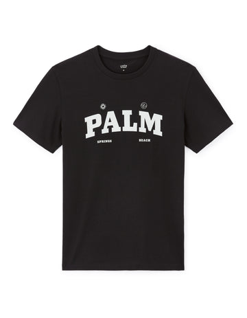 Lepalmo Black Short Sleeves Tshirt