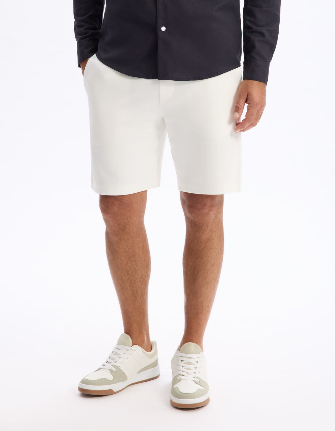Lopone Off White Bermuda Celio
