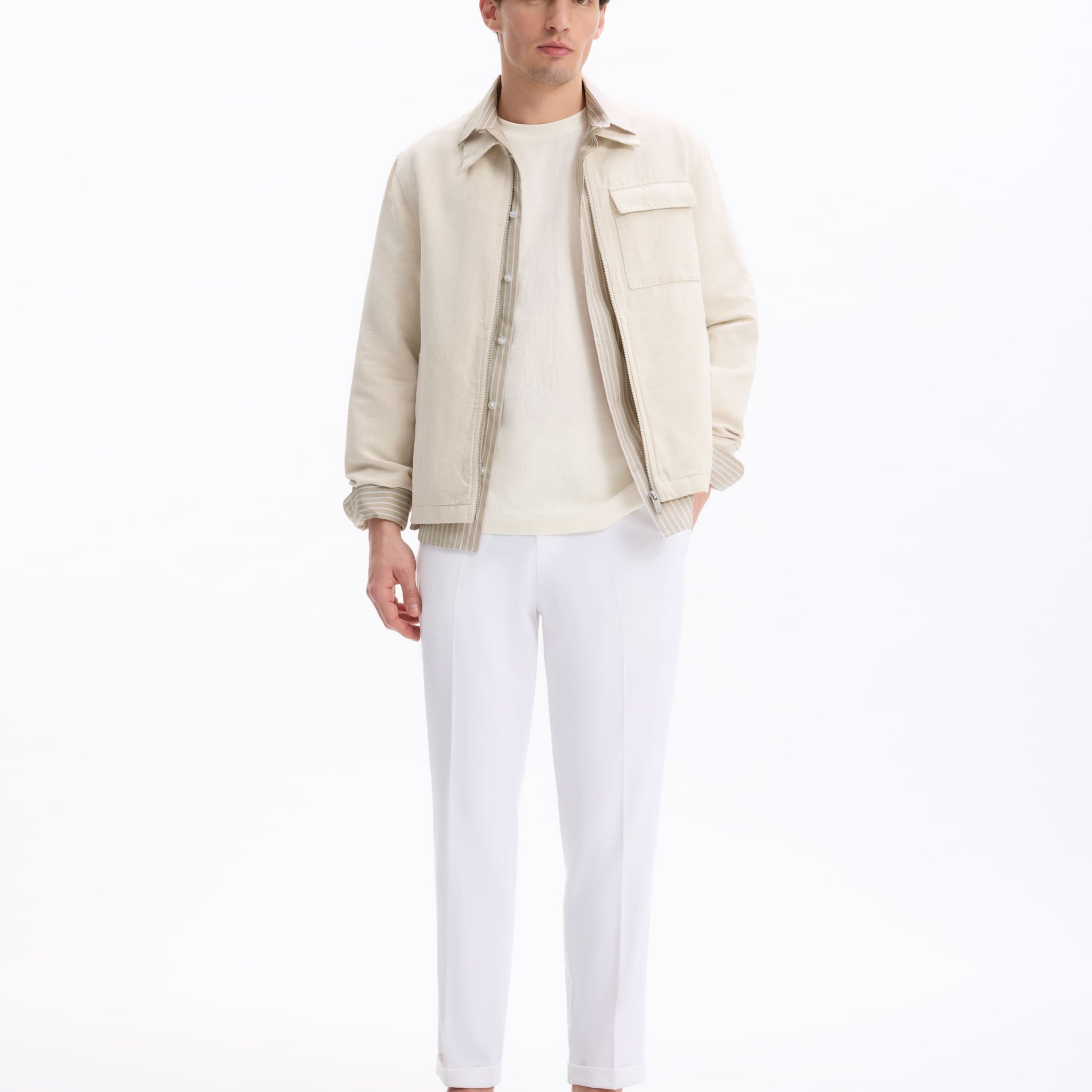 Lora Optical White Pants Other Style Celio