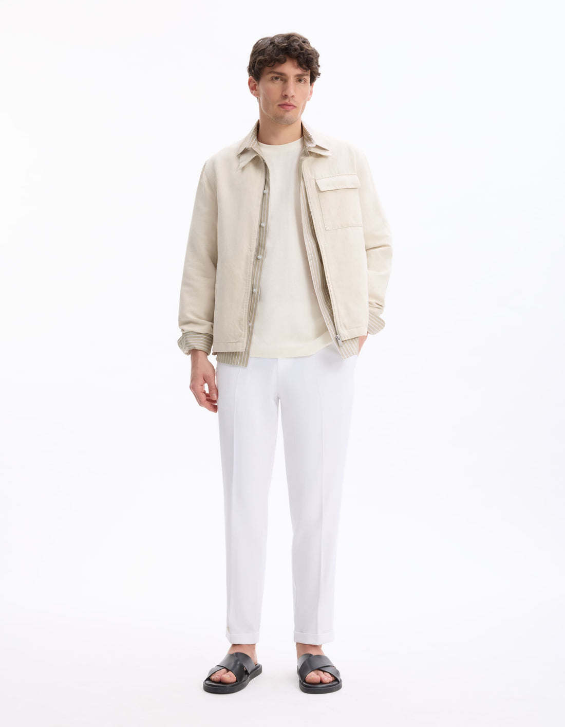 Lora Optical White Pants Other Style Celio