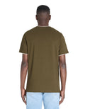 Leteraye Khaki Short Sleeves Tshirt Celio