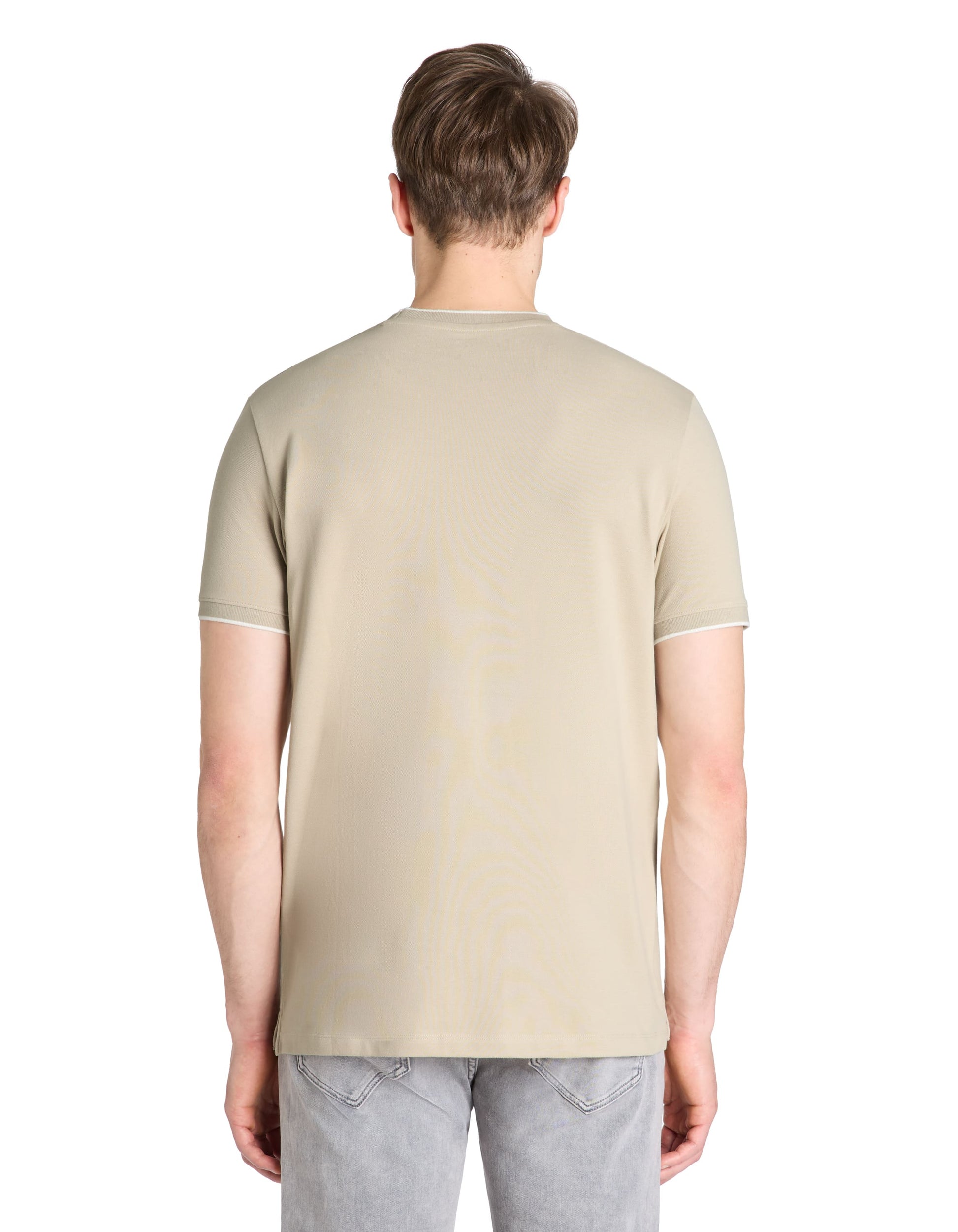 Leteraye Sand Short Sleeves Tshirt Celio