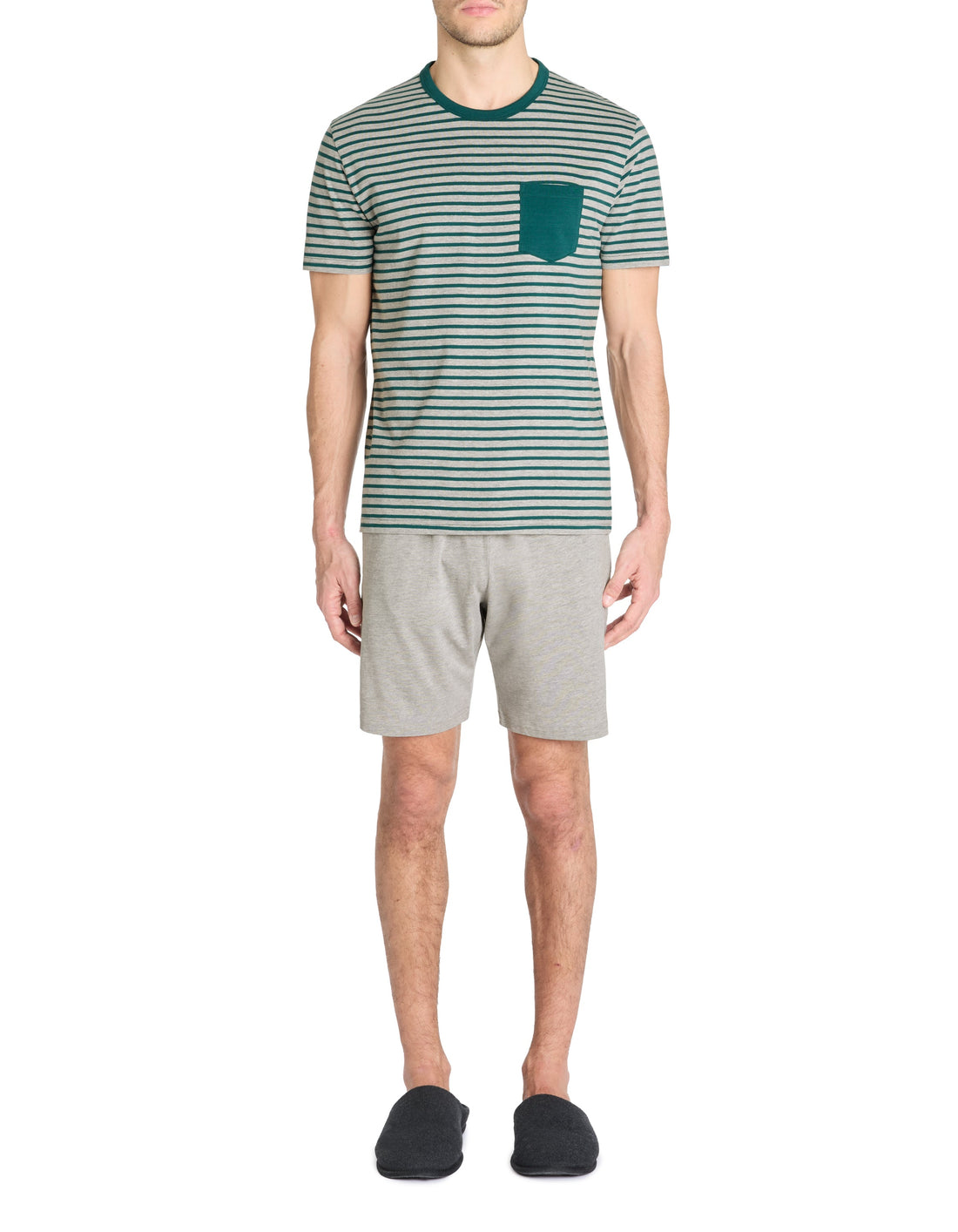 pyjama tshirt + short ÃƒÂ  rayures