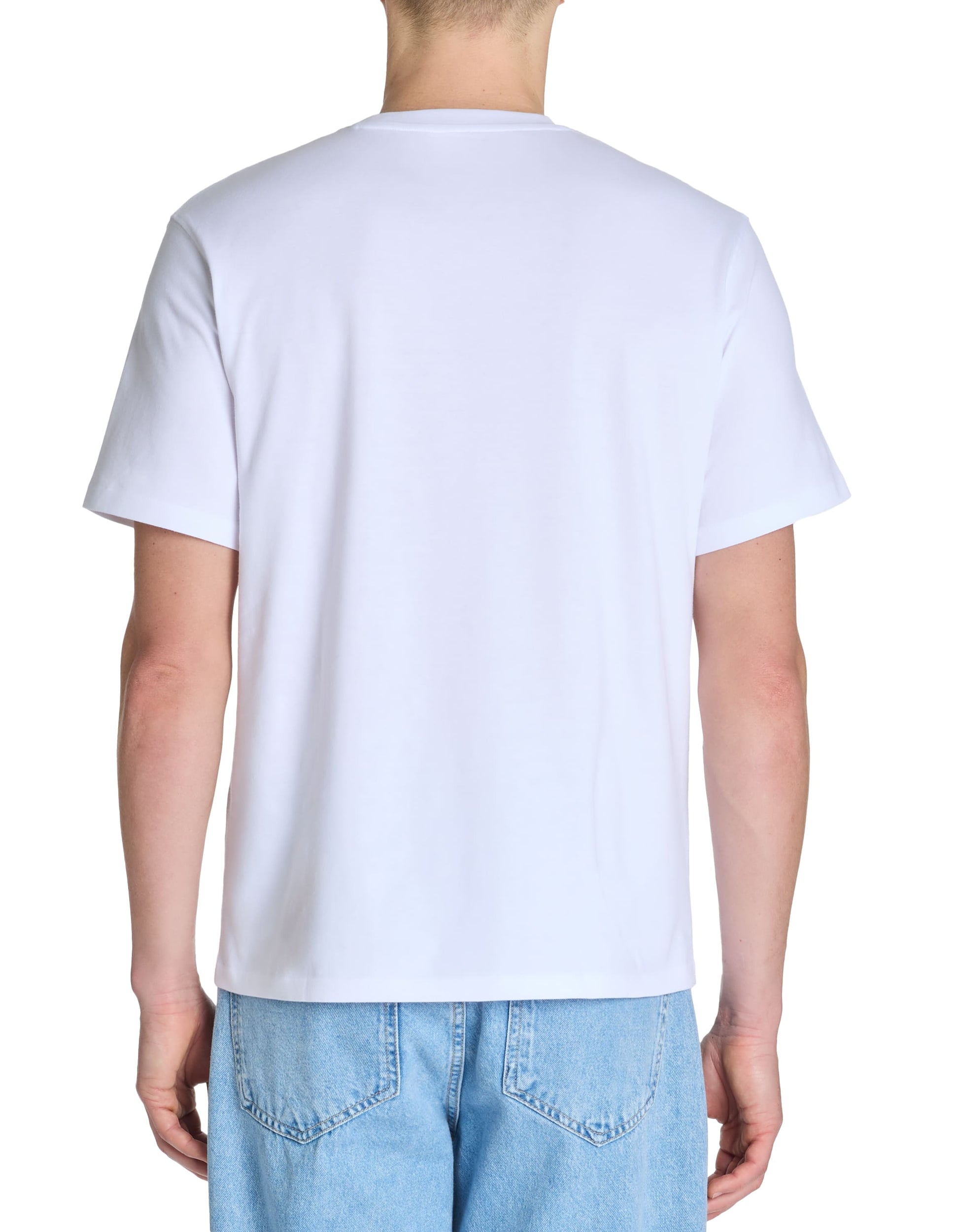 Llelaren Optical White Tee Shirt Celio