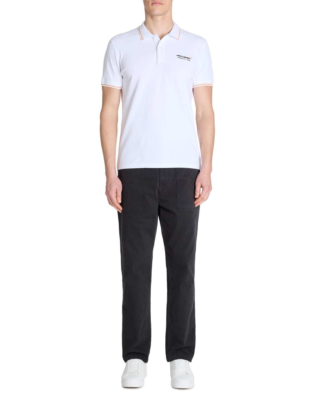 Llelarenp2 Optical White Polo Celio