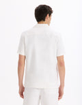Larustic Ecru Short Sleeves Shirt Celio