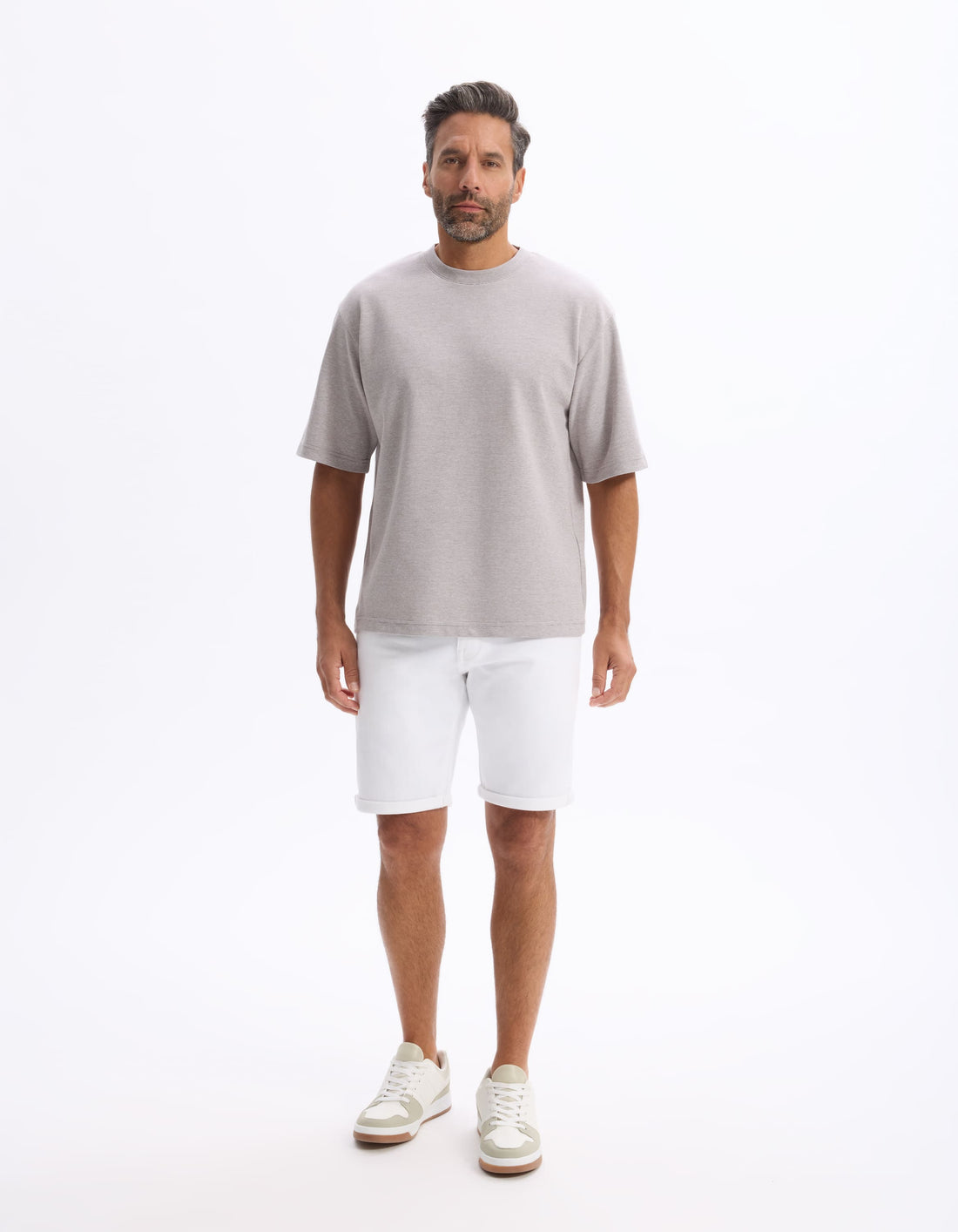 Gehemic Taupe 01 Short Sleeves Tshirt Celio