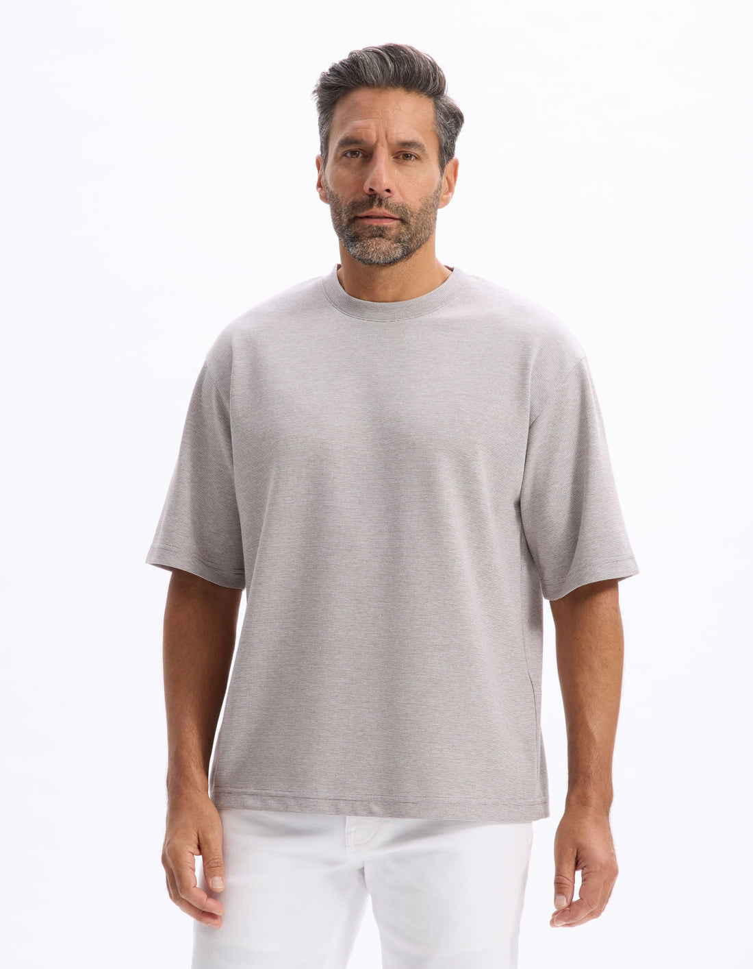 Gehemic Taupe 01 Short Sleeves Tshirt Celio
