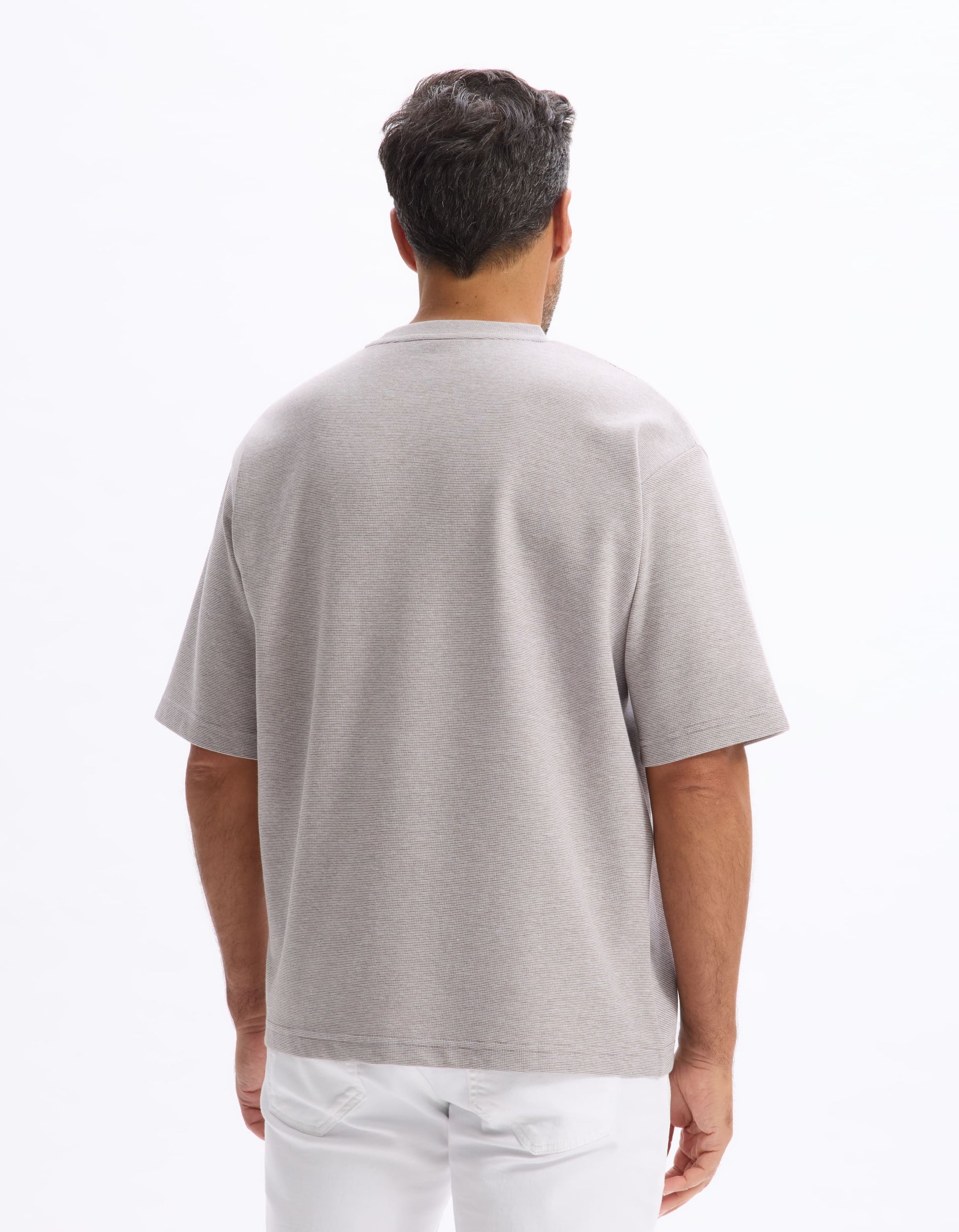 Gehemic Taupe 01 Short Sleeves Tshirt Celio