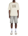 Leclub Off White Short Sleeves Tshirt Celio