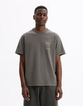 Lelouder Anthracite Short Sleeves Tshirt Celio