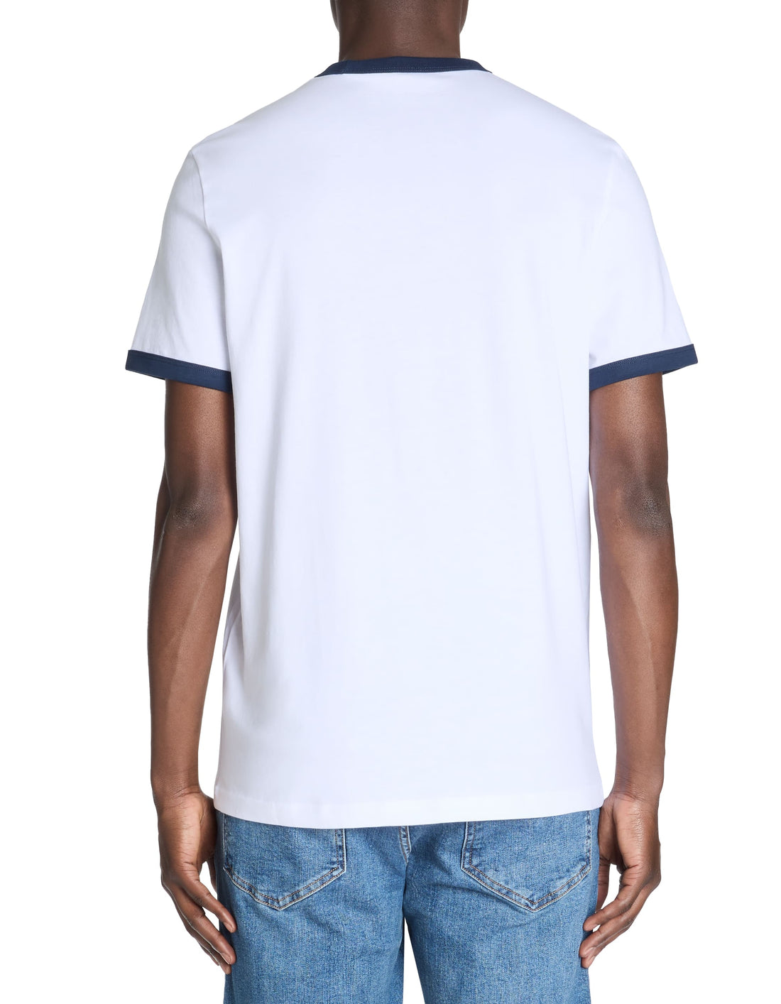 Leico Optical White Short Sleeves Tshirt Celio