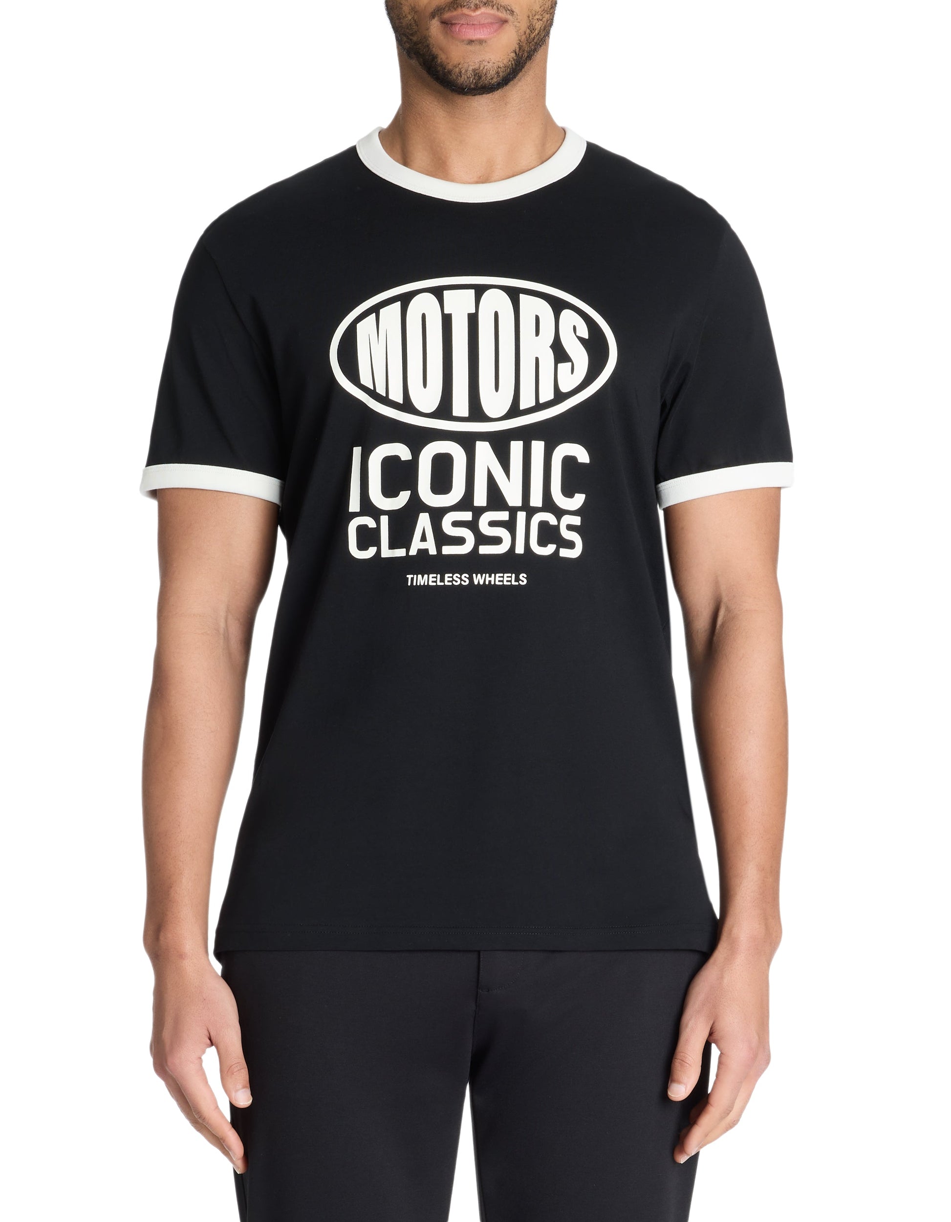 Leico Black Short Sleeves Tshirt Celio