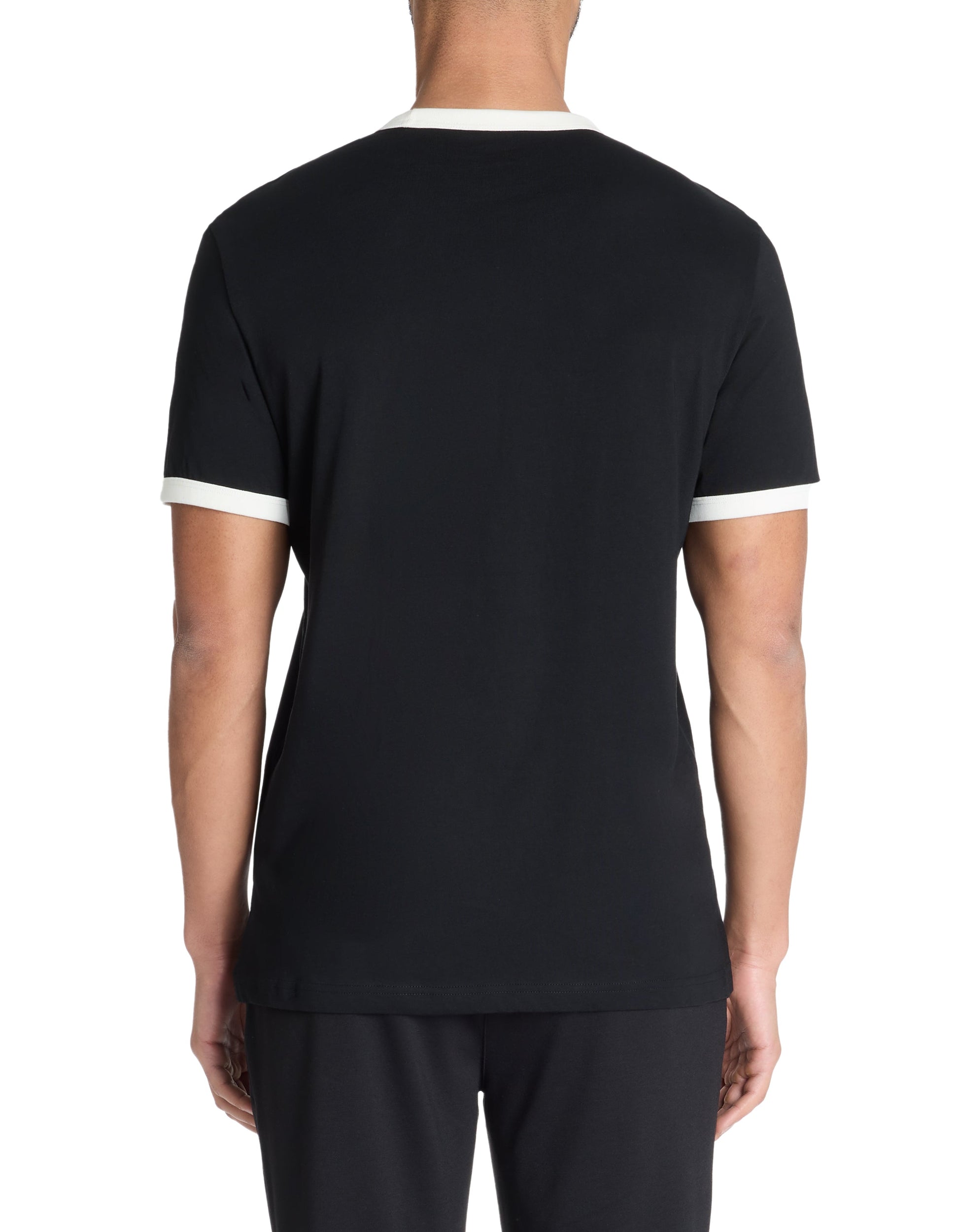 Leico Black Short Sleeves Tshirt Celio