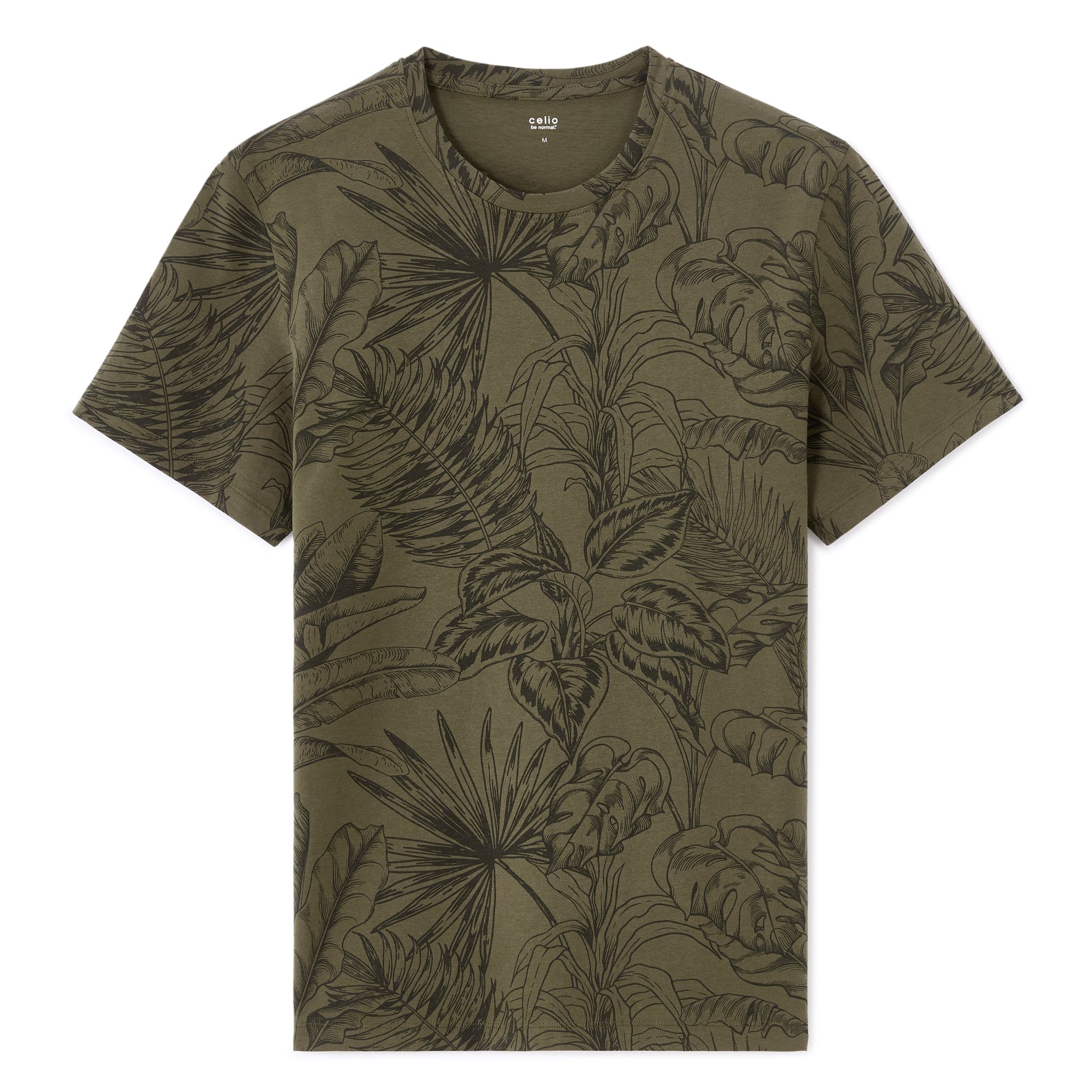 LESAFARI REAL KHAKI SS TSHIRT Celio