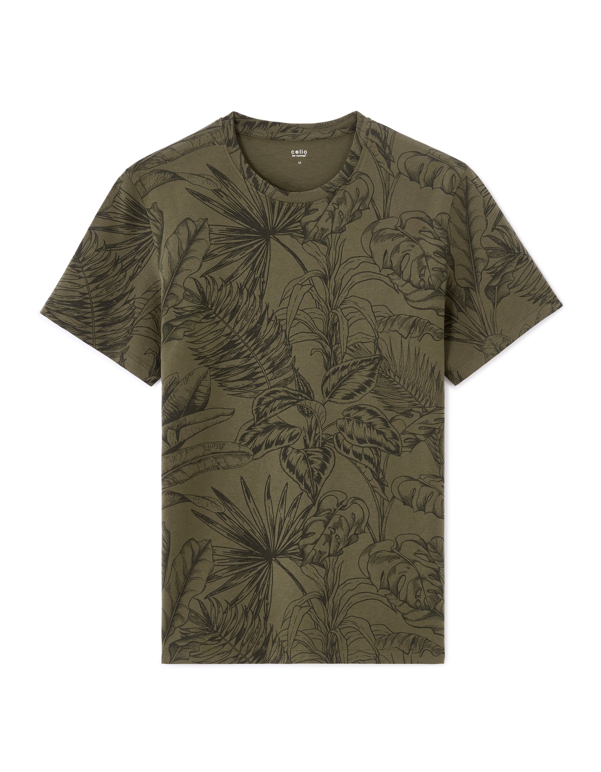 LESAFARI REAL KHAKI SS TSHIRT Celio