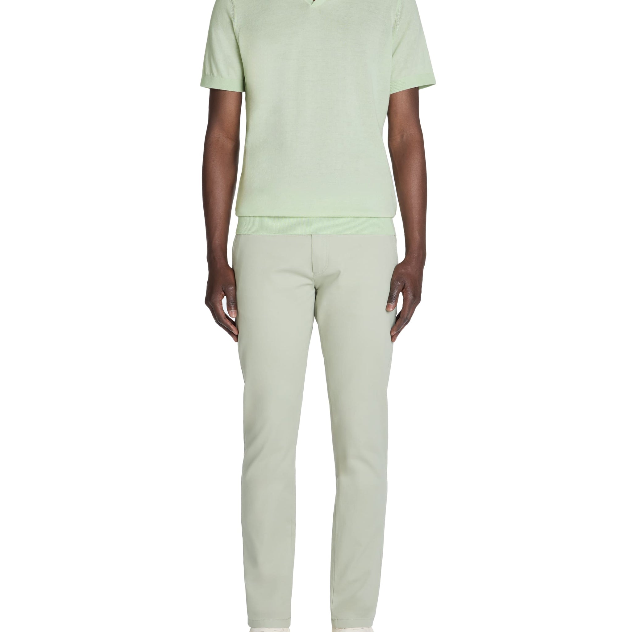 Lecesar Mineral Green Short Sleeves Polo Celio