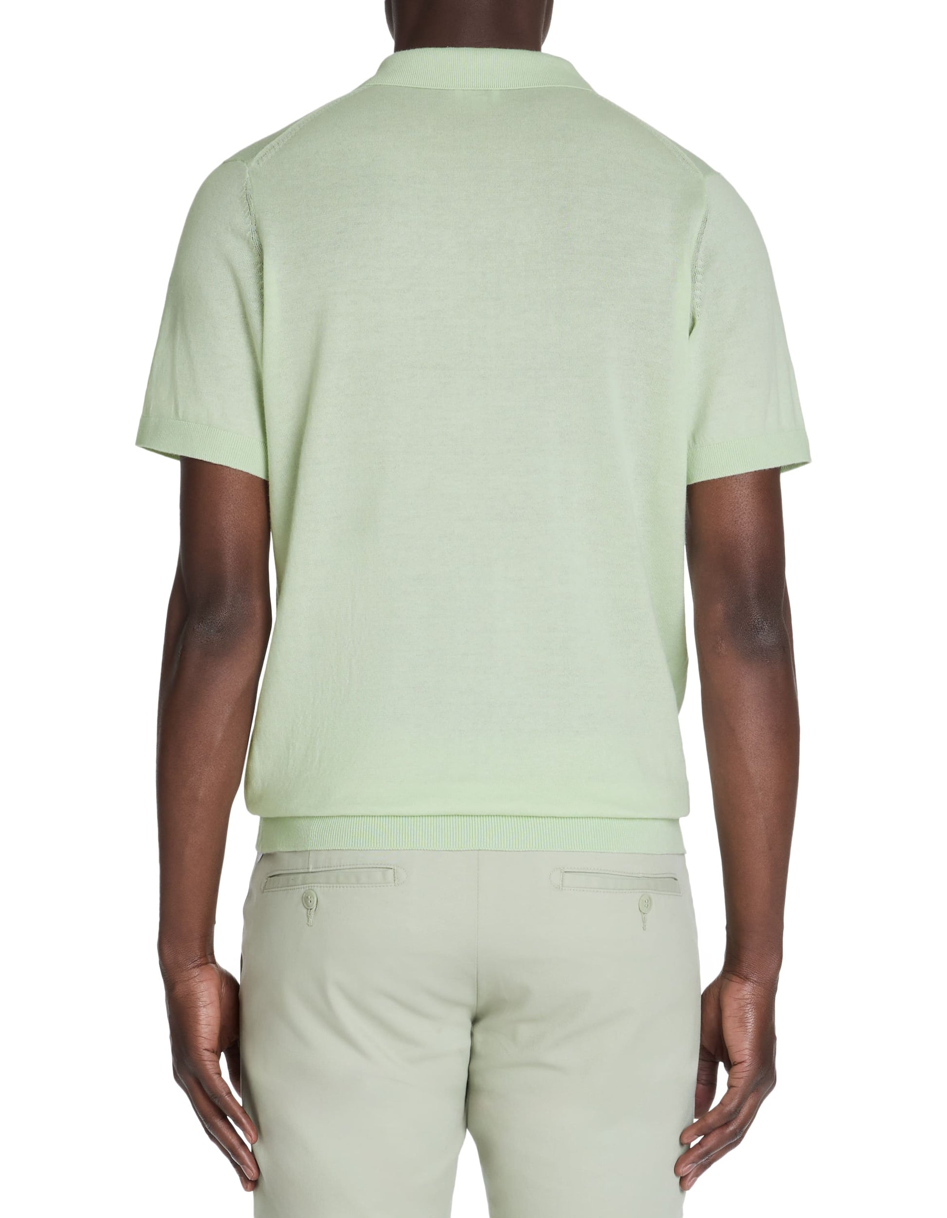 Lecesar Mineral Green Short Sleeves Polo Celio