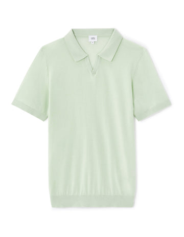 Lecesar Mineral Green Short Sleeves Polo