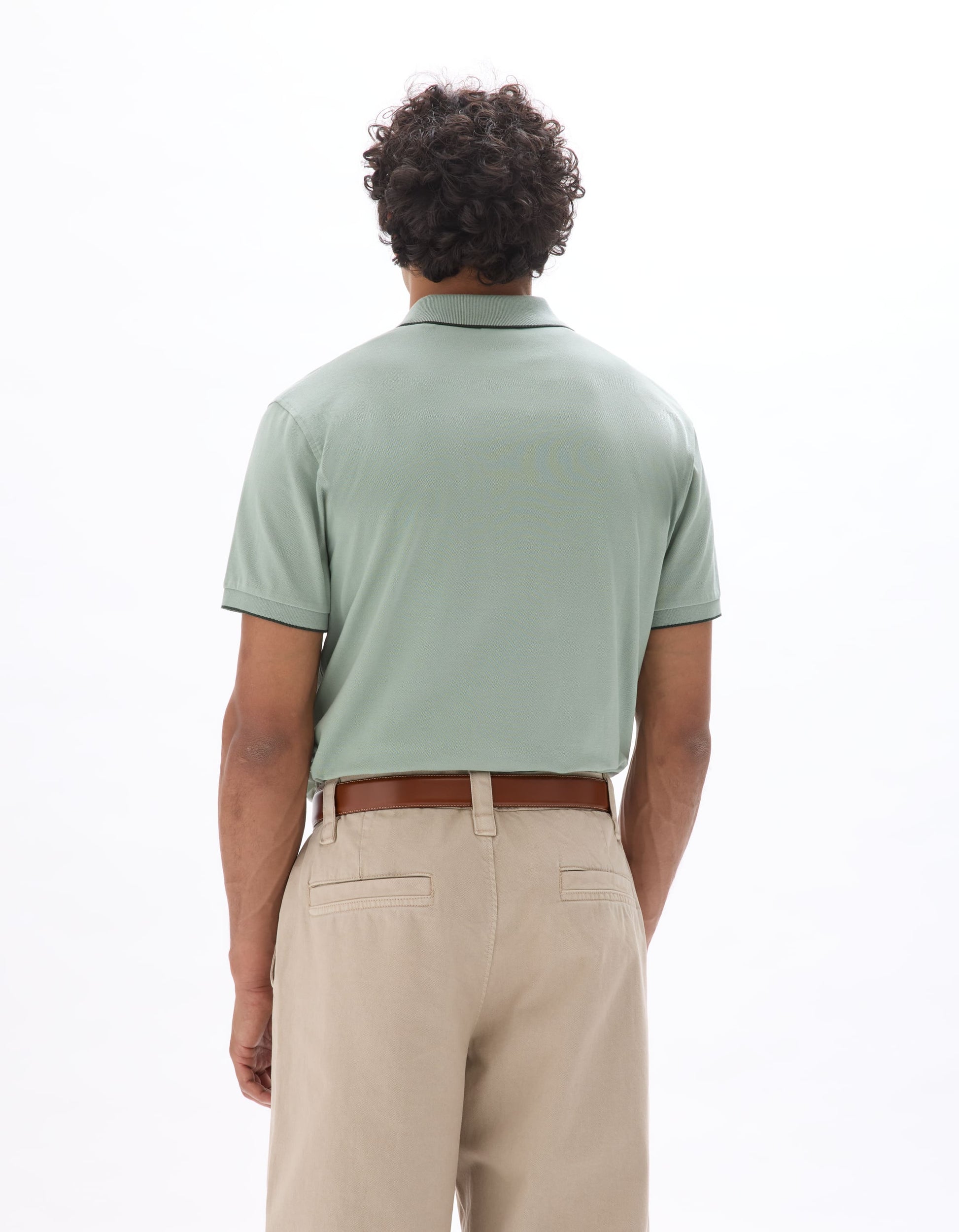 Letaim Sauge Short Sleeves Polo Celio