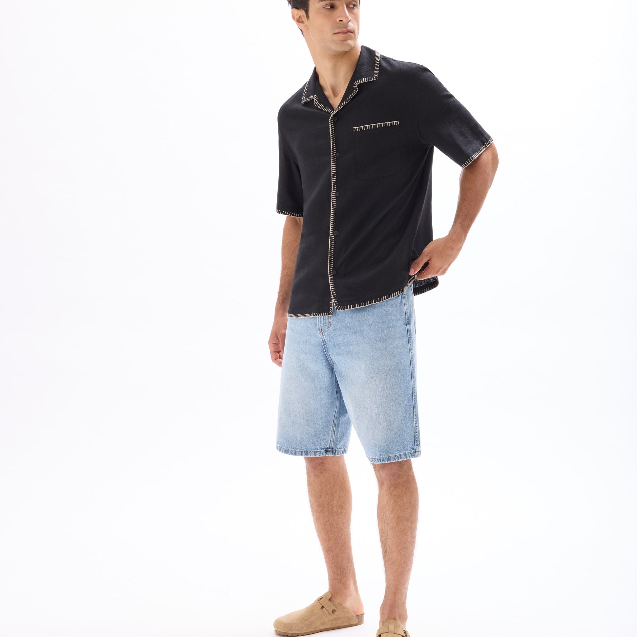 MATEX BLACK SS SHIRT Celio