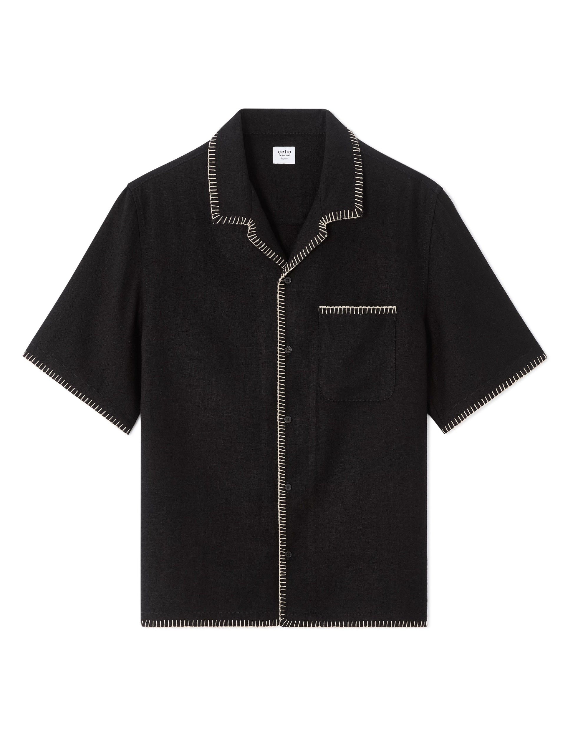 MATEX BLACK SS SHIRT Celio