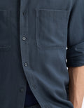Latenco Navy Long Sleeves Shirt Celio