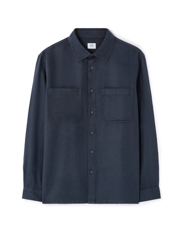 Latenco Navy Long Sleeves Shirt