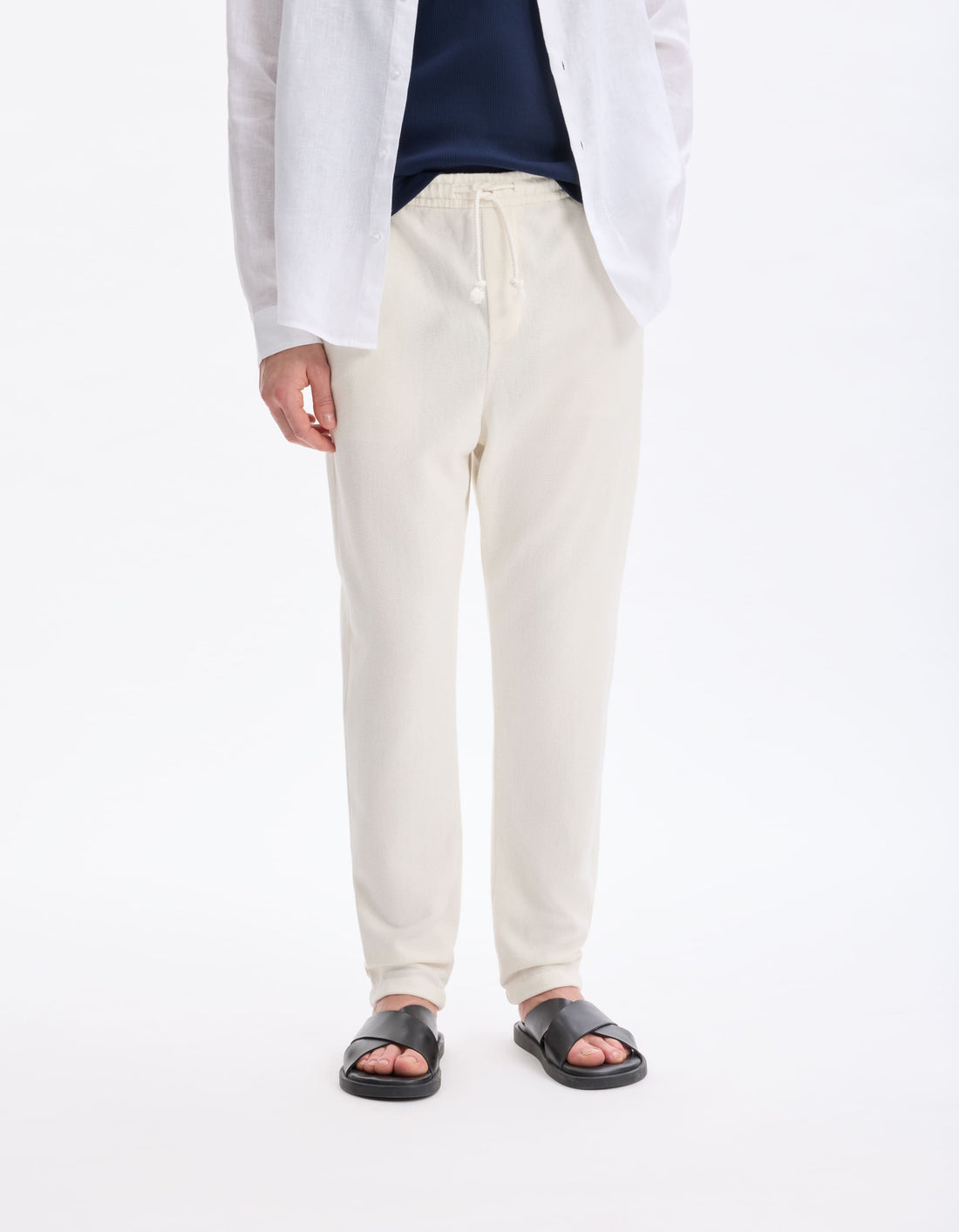 Loplein Ecru Pants Other Style Celio