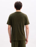 Lespongi Real Khaki Short Sleeves Tshirt Celio