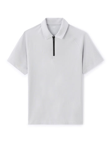 MECOOL Short sleeves Polo-light grey