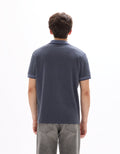 MELUNE Short sleeves Polo-grey blue mel Celio