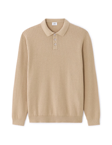 Memur Beige Humus Crew Neck Jumper