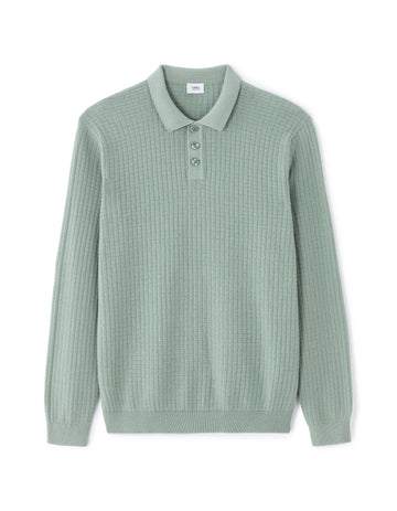Memur Celadon Crew Neck Jumper