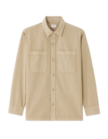 Manime Beige Long Sleeves Shirt